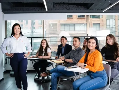 Estudiantes de la maestría en educación Virtual
